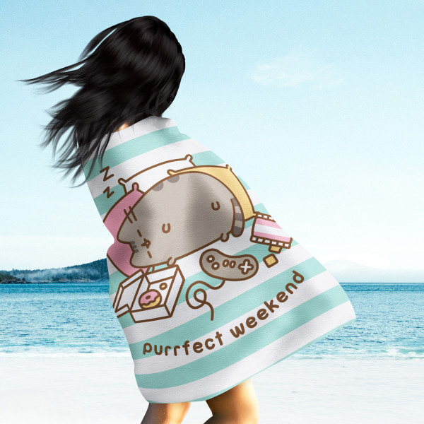 Pusheen Badetuch Purrfect Weekend 75x150 cm