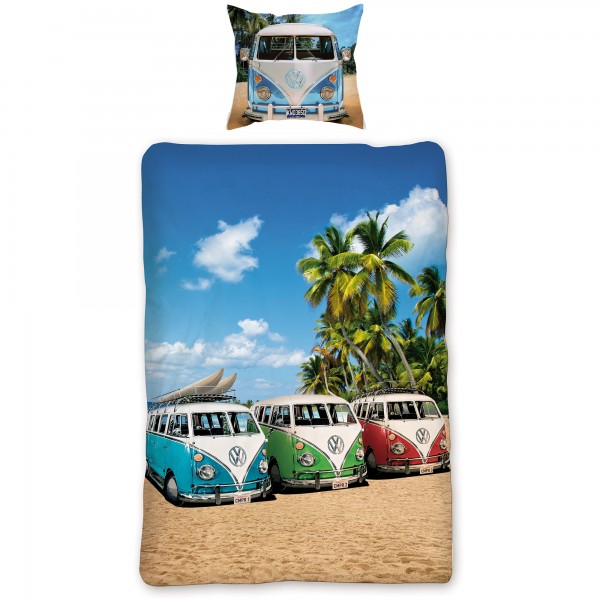 VW Volkswagen Live Bettwäsche Linon / Renforcé 062