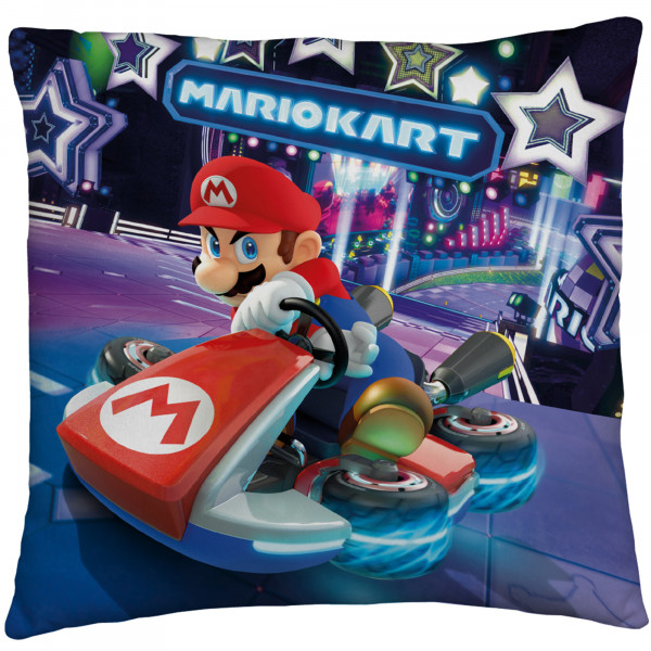 Super Mario Kart Kissen 40x40 cm