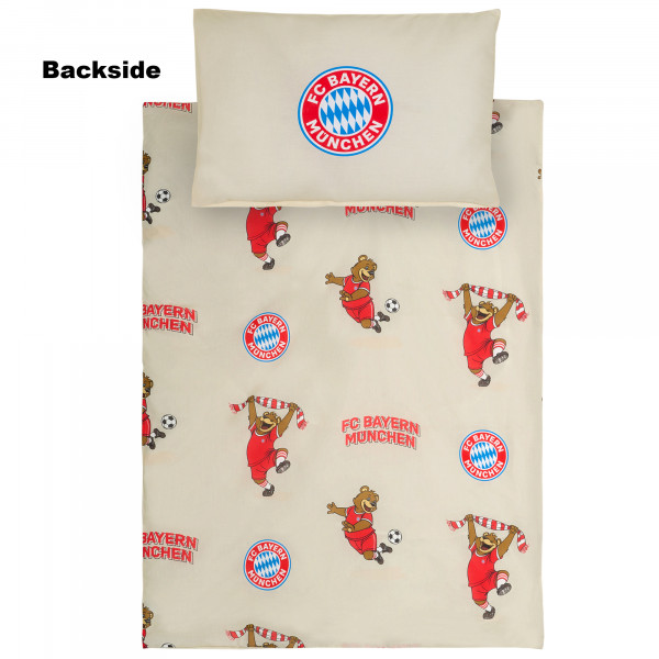 FC Bayern München Baby / Kleinkind Bettwäsche Berni Maskottchen
