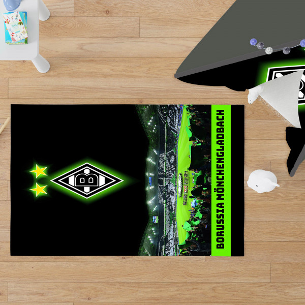 Borussia Mönchengladbach Teppich Borussia-Park 100x120 cm