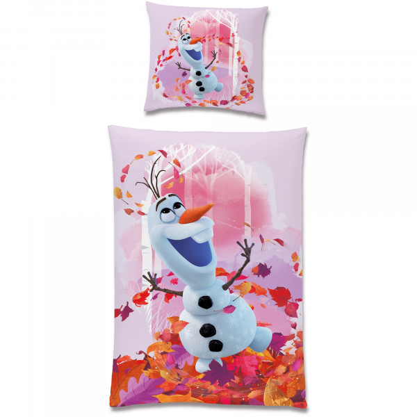 Frozen Die Eiskönigin Olaf Summer Bettwäsche Biber / Flanell