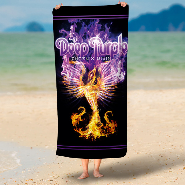 Deep Purple Hard-Rock Badetuch Phoenix Rising 70x140 cm