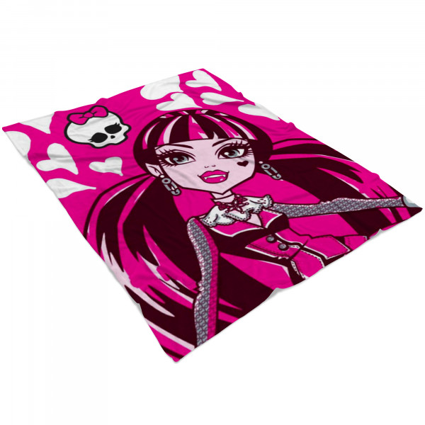 Monster High Kinder-Decke Beauty Draculaura 110x140 cm