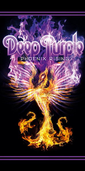 Deep Purple Hard-Rock Badetuch Phoenix Rising 70x140 cm