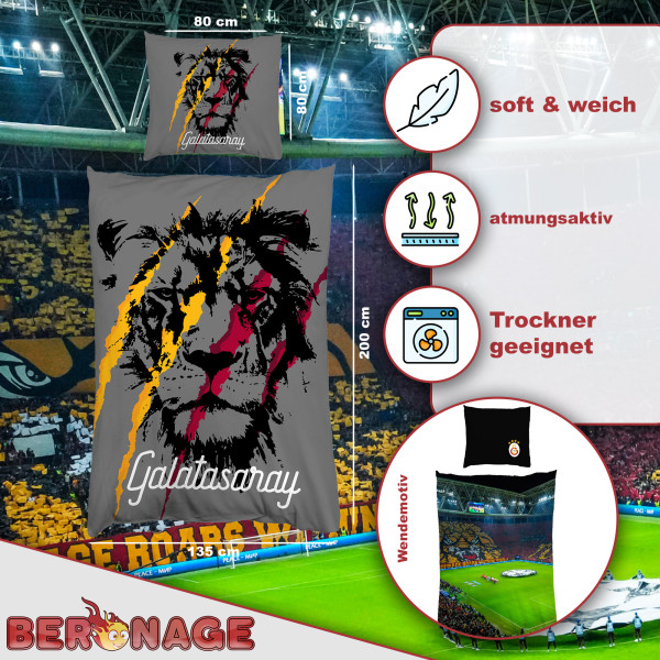 Galatasaray Istanbul RAMS-Park Bettwäsche Linon / Renforcé