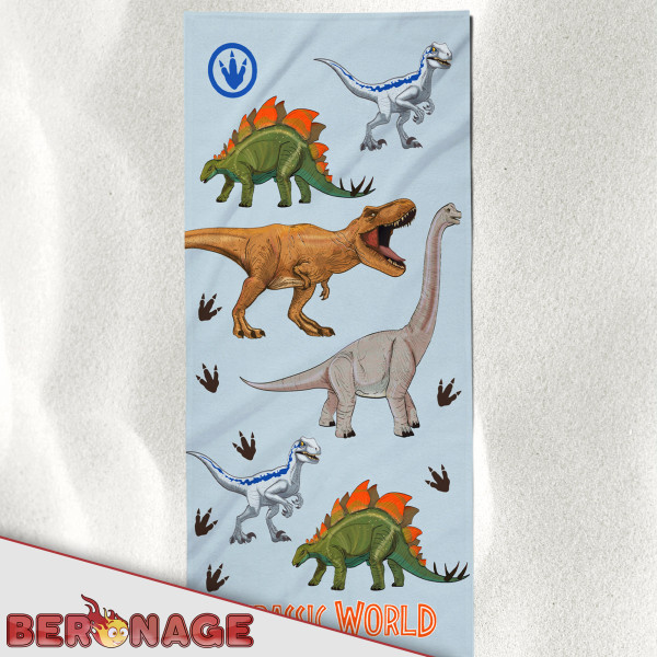 Jurassic World Badetuch Dinosaurier Park 60x120 cm
