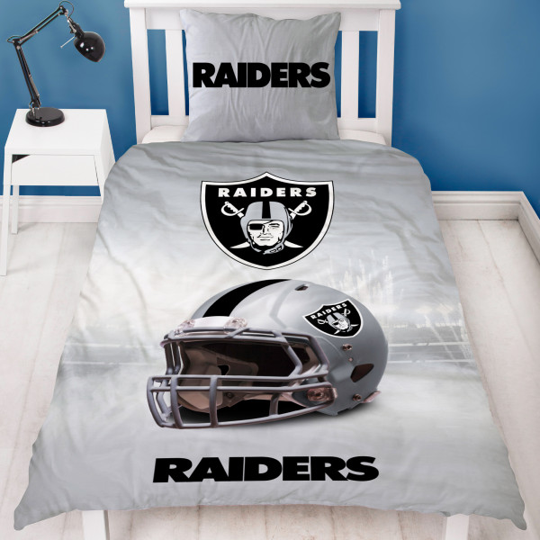 NFL American Football Bettwäsche Las Vegas Raiders Linon / Renforcé