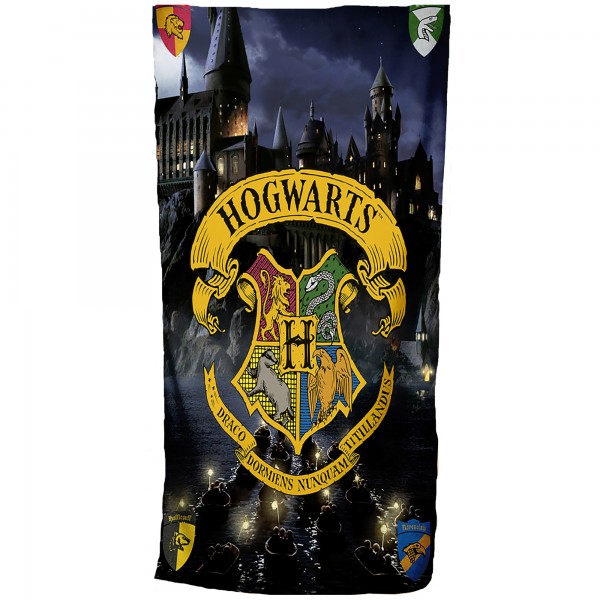 Harry Potter Hogwarts Badetuch 75x150