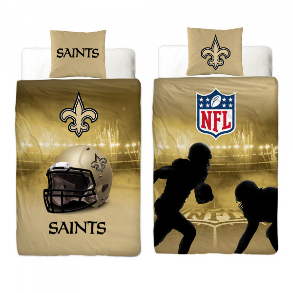NFL American Football Bettwäsche New Orleans Saints Linon / Renforcé