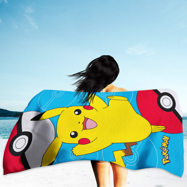 Pokemon Badetuch Go Pikatchu 75x150 cm