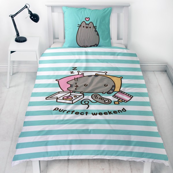 Pusheen Purrfect Weekend Bettwäsche Linon / Renforcé