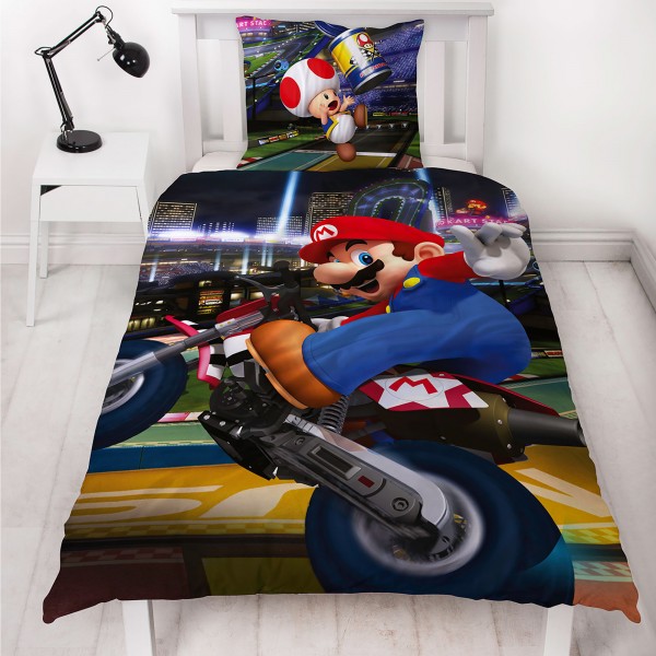 Super Mario Kart Bettwäsche Linon / Renforcé