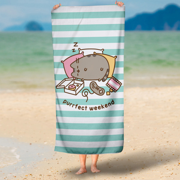 Pusheen Badetuch Purrfect Weekend 75x150 cm