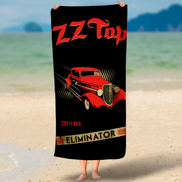 ZZ Top Hard-Rock Badetuch Eliminator 70x140 cm
