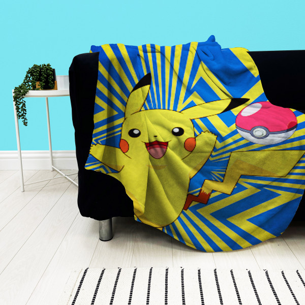 Pokemon Decke Go Pikatchu 160x200 cm