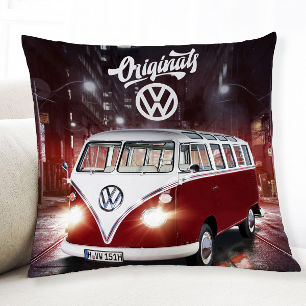 VW Volkswagen Bulli T1 Originals 40x40 cm Kissen passend zur Bettwäsche 087