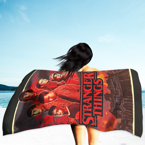 Stranger Things Badetuch Haus der Creels 70x140 cm