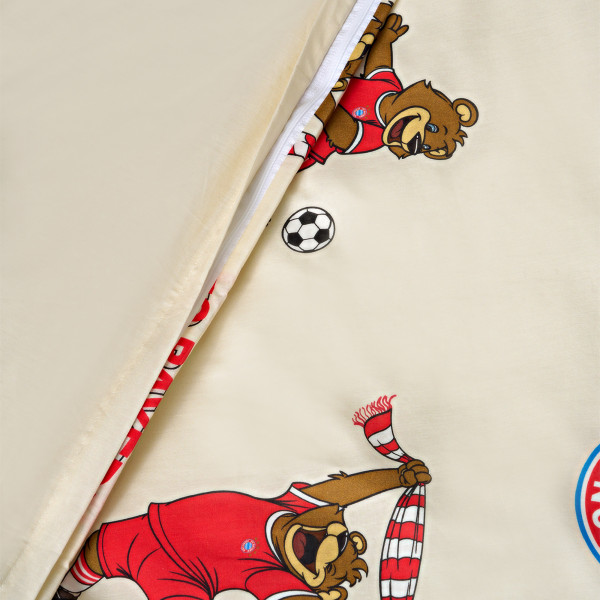 FC Bayern München Baby / Kleinkind Bettwäsche Berni Maskottchen
