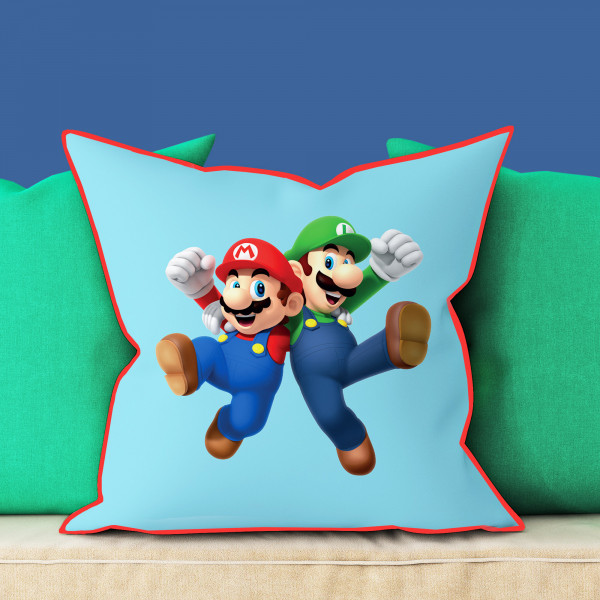 Nintendo Super Mario Kissen Laugh 40x40