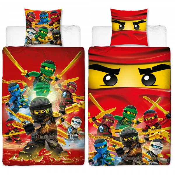 Lego Ninjago Fire Bettwäsche Linon / Renforcé