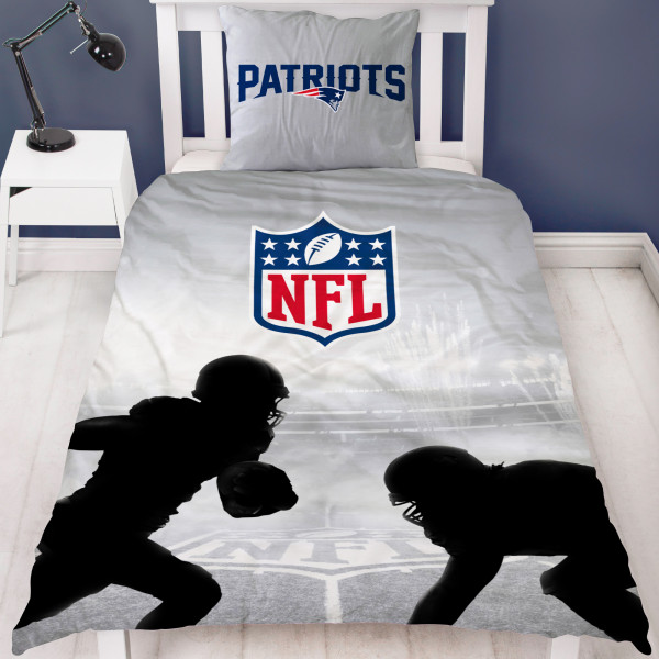 NFL American Football Bettwäsche New England Patriots Linon / Renforcé