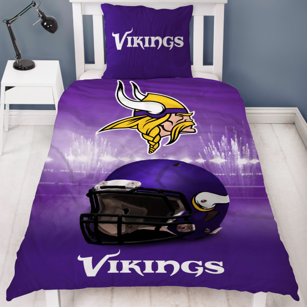 NFL American Football Bettwäsche Minnesota Vikings Linon / Renforcé