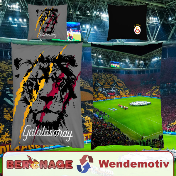 Galatasaray Istanbul RAMS-Park Bettwäsche Linon / Renforcé