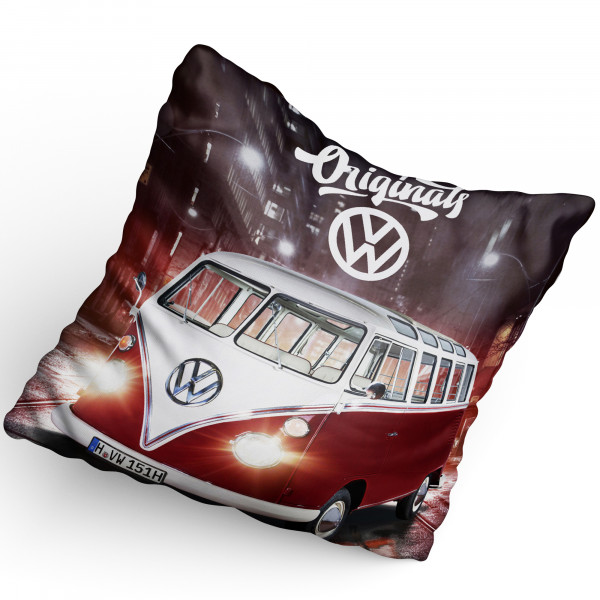 VW Volkswagen Bulli T1 Originals 40x40 cm Kissen passend zur Bettwäsche 087