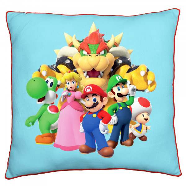 Nintendo Super Mario Kissen Laugh 40x40