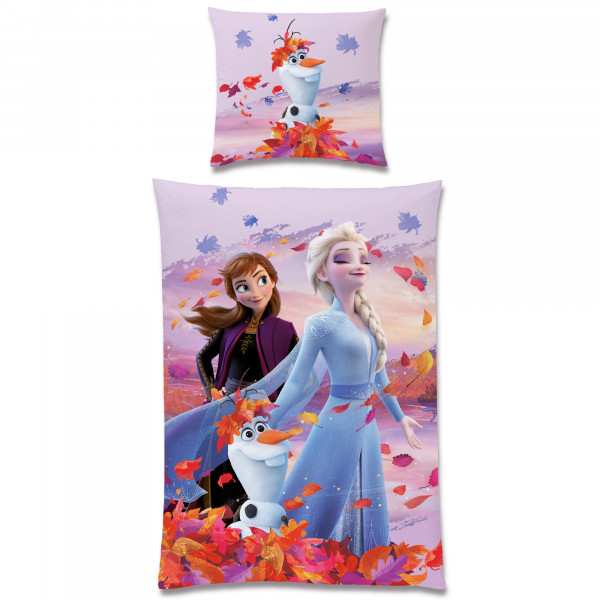Frozen Die Eiskönigin Dreamteam Bettwäsche Linon / Renforcé