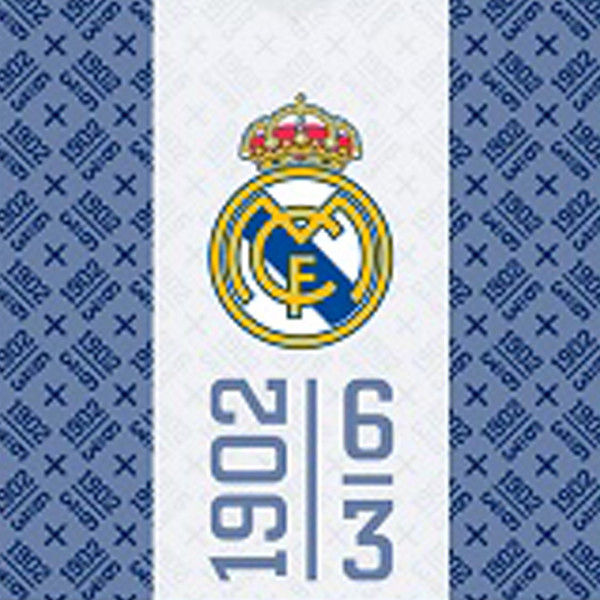 Real Madrid Kinder Kapuzen Bade-Poncho 60x120 cm Fußball Bademantel Poncho