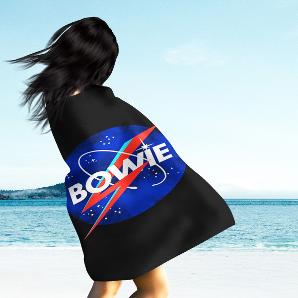 David Bowie Badetuch Lightning Bolt 70x140 cm