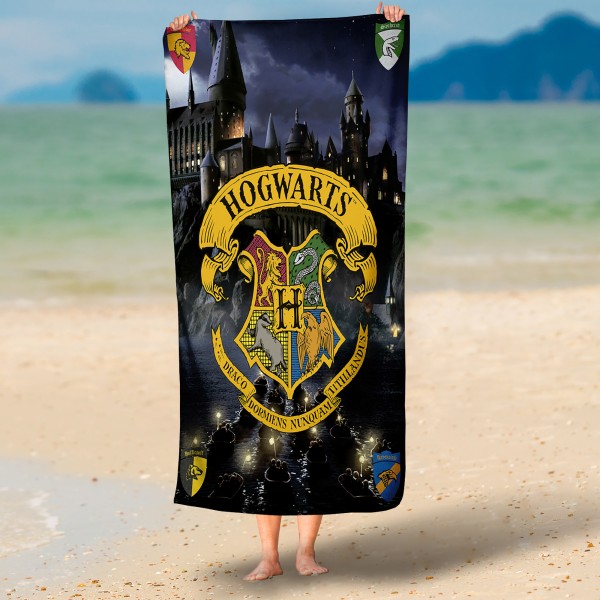 Harry Potter Hogwarts Badetuch 75x150