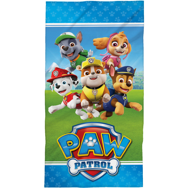 Paw Patrol Badetuch Crew  60x120 cm