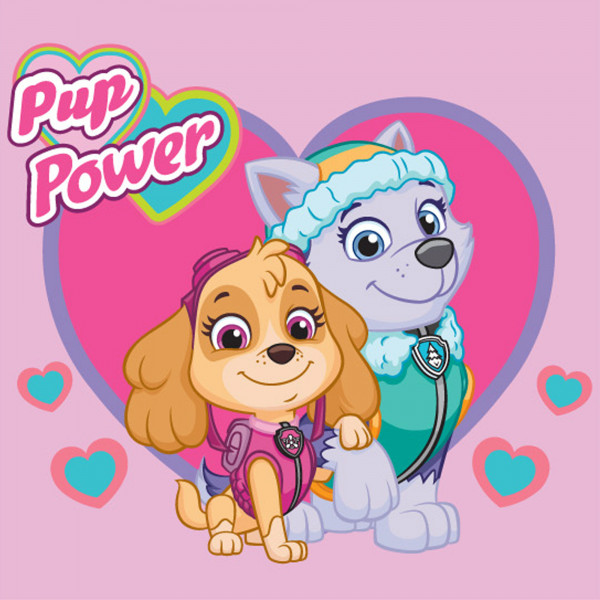 Paw Patrol Kinder Kapuzen Bade-Poncho Girl's Rosa 60x120 cm Bademantel Poncho