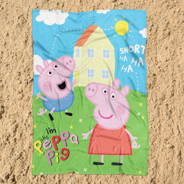 Peppa Wutz Pig Decke I'm Peppa 150x200 cm