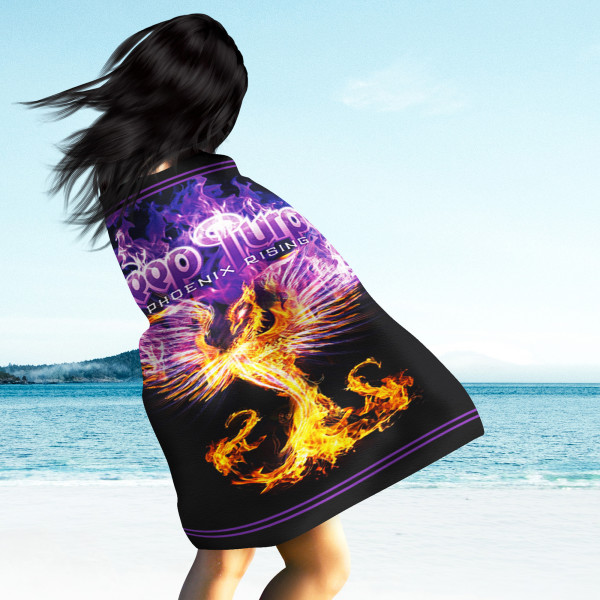 Deep Purple Hard-Rock Badetuch Phoenix Rising 70x140 cm