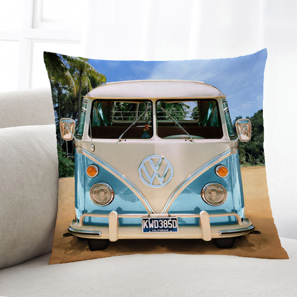 VW Volkswagen Bulli T1 40 x 40 cm Kissen passend zur Bettwäsche 084