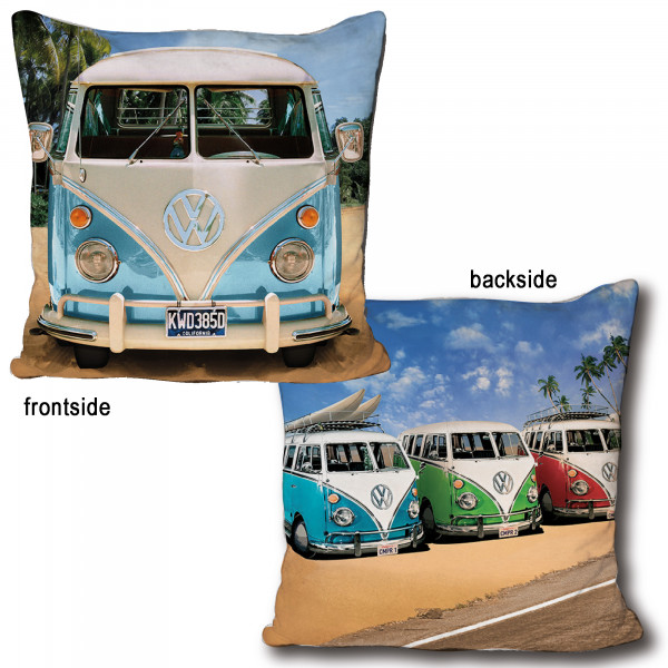 VW Volkswagen Bulli T1 40 x 40 cm Kissen passend zur Bettwäsche 084