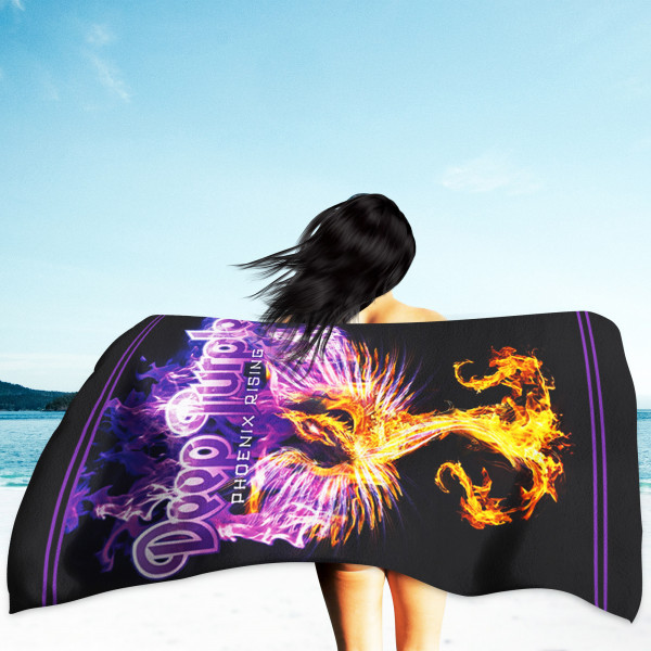 Deep Purple Hard-Rock Badetuch Phoenix Rising 70x140 cm