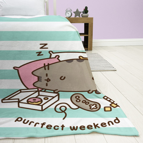 Pusheen Decke Purrfect Weekend 160x200 cm