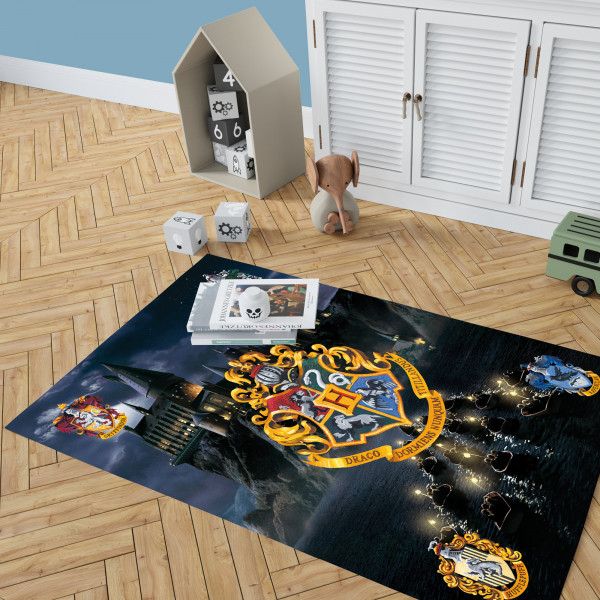 Kinderteppich Harry Potter Hogwarts 100x133 cm