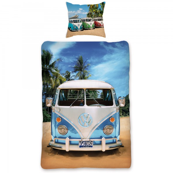 VW Volkswagen Live Bettwäsche Linon / Renforcé 062