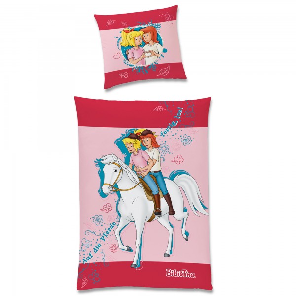 Bibi und Tina Lieblingspferd Bettwäsche Biber / Flanell