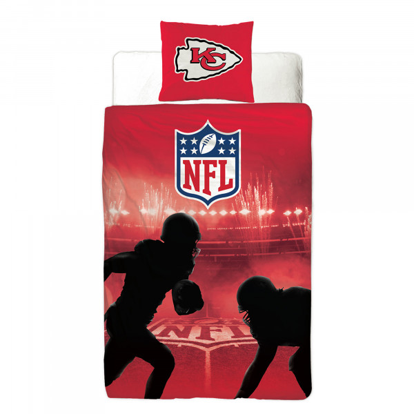 NFL American Football Bettwäsche Kansas City Chiefs Linon / Renforcé