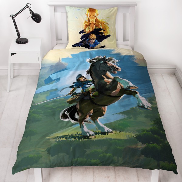 The Legend of Zelda Arrow Bettwäsche Linon / Renforcé Bettbezug Gaming