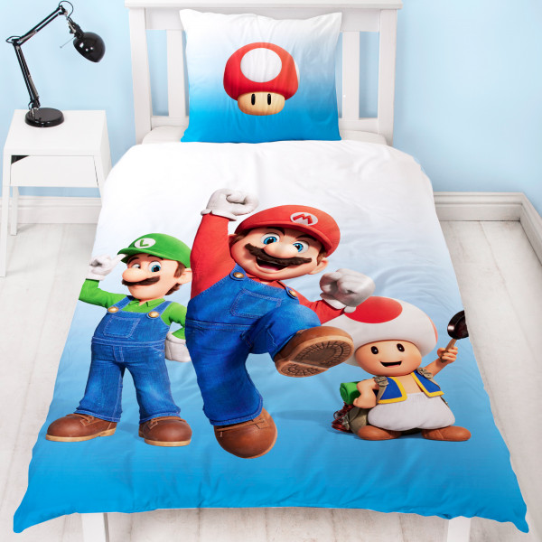 Super Mario Movie Adventure Bettwäsche Linon / Renforcé