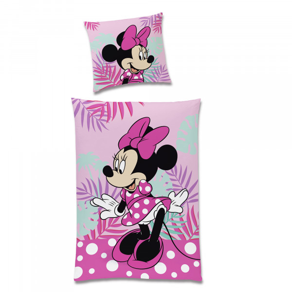 Minnie Mouse Herz Bettwäsche Biber / Flanell