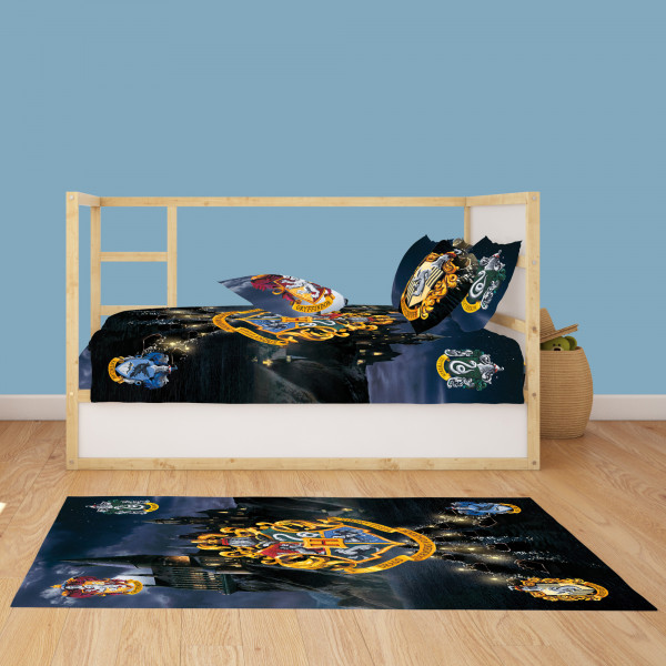 Kinderteppich Harry Potter Hogwarts 100x133 cm